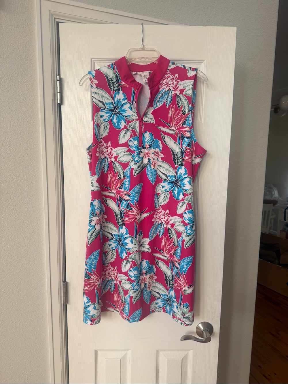 Tommy Bahama Tropical Floral Sleeveless Dress